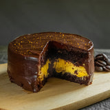 24K Black Gold Durian Chocolate Cake